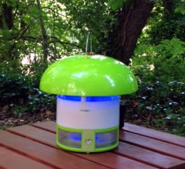 In use - viatek mosquito trap